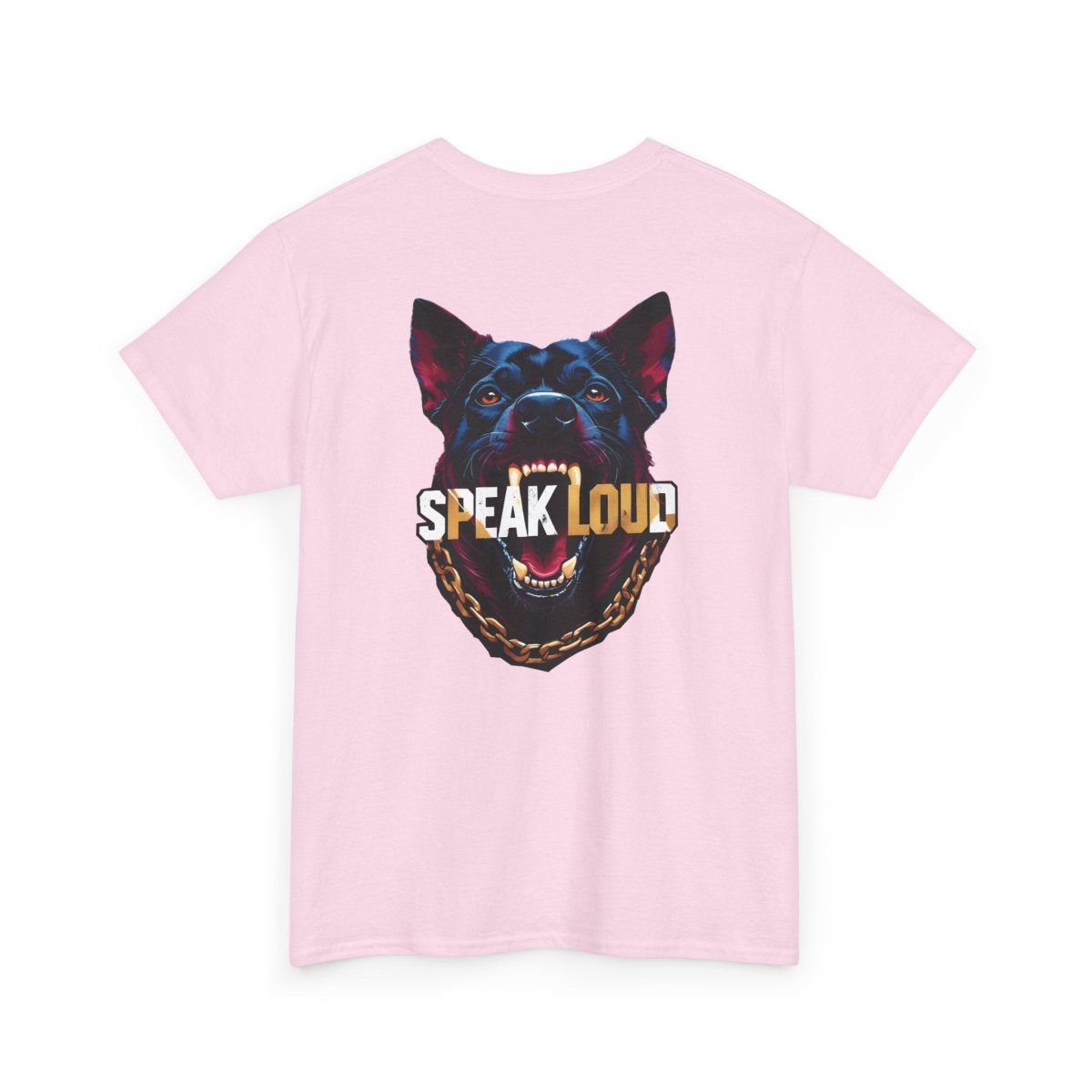 Speak Loud Hunde T-Shirt - Rücken - TeeGerDesign - T-Shirt - Crew neck