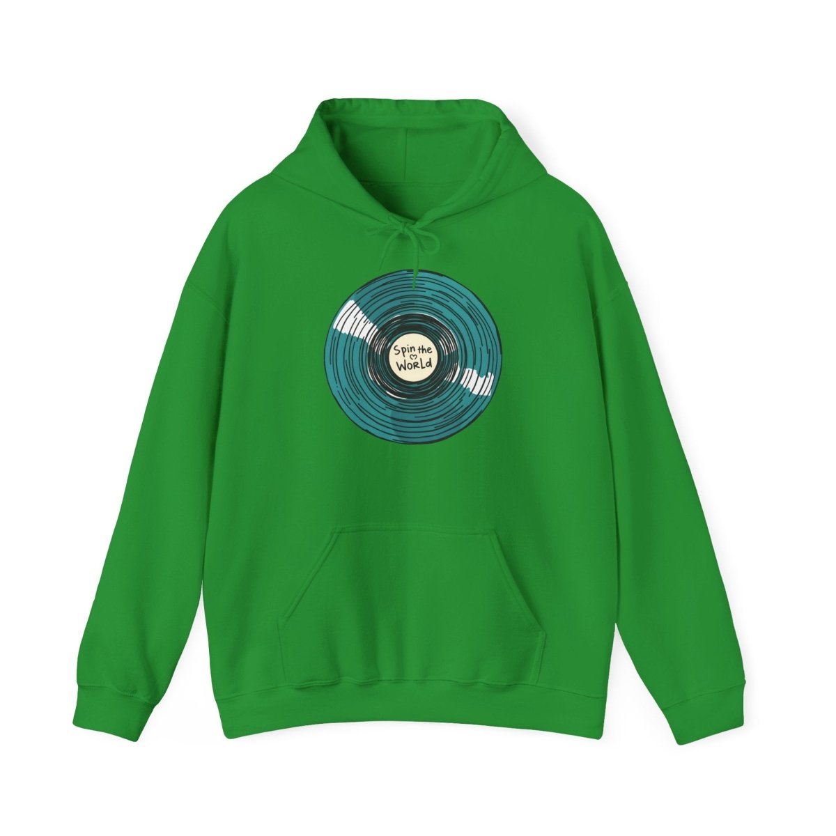 Spin the world - Hoodie - TeeGerDesign - Hoodie - DTG