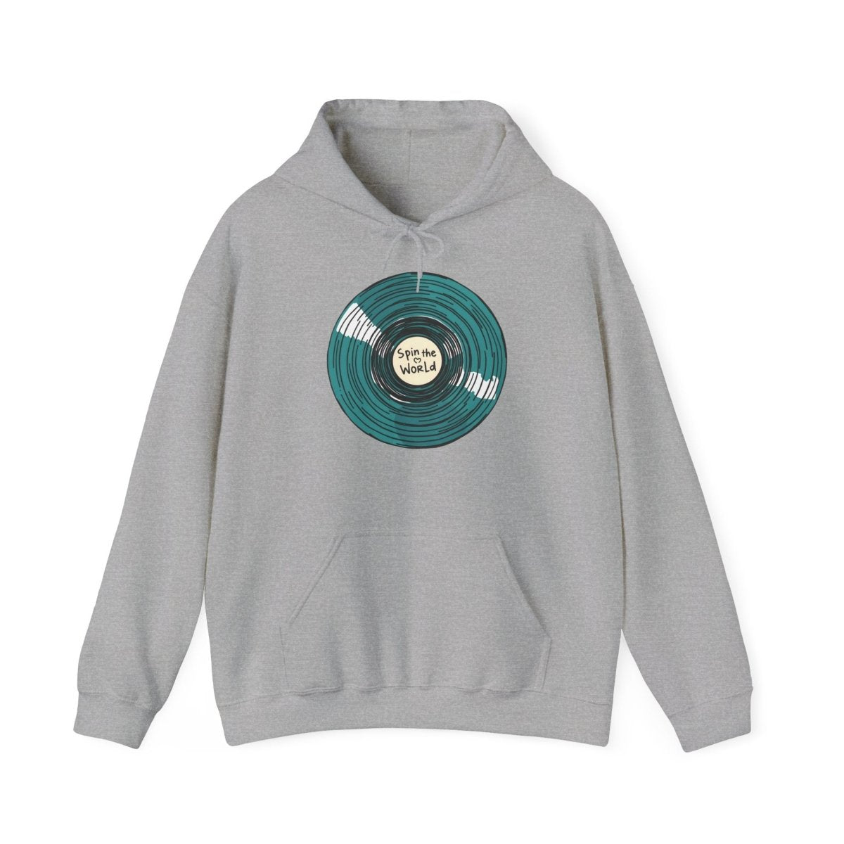 Spin the world - Hoodie - TeeGerDesign - Hoodie - DTG