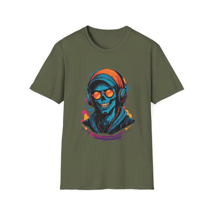 T - Shirt mit untotem Raver - TeeGerDesign - T - Shirt - Cotton