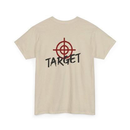 Target T - Shirt - Rücken - TeeGerDesign - T - Shirt - Crew neck