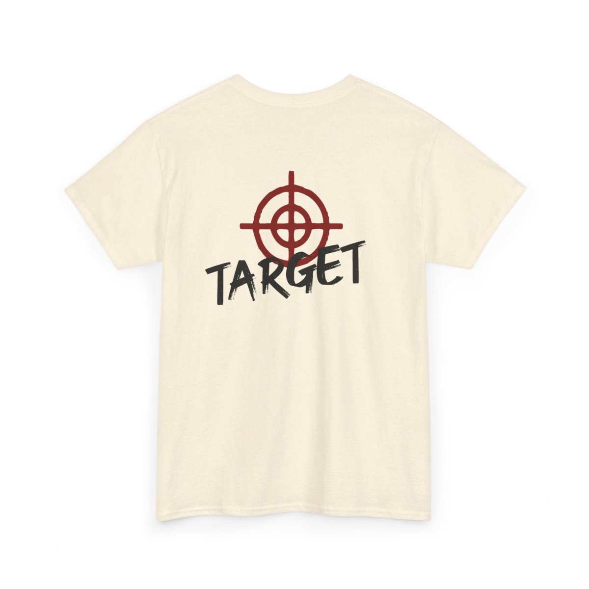 Target T - Shirt - Rücken - TeeGerDesign - T - Shirt - Crew neck