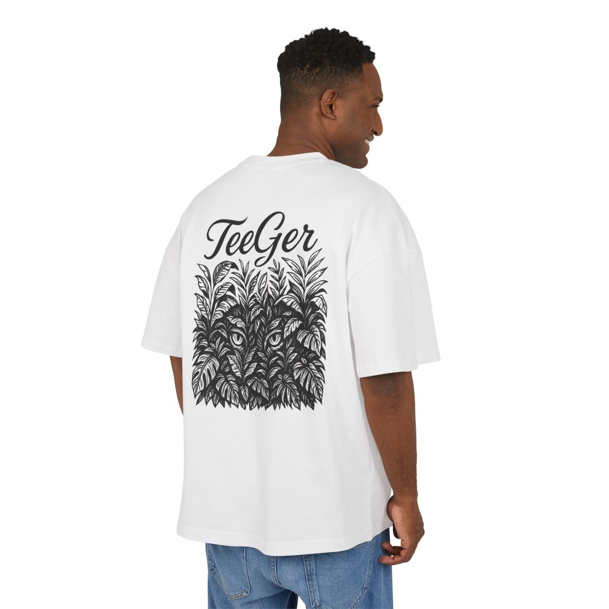 Taylor TeeGer Jungle Eyes - Oversized Mystery Backprint - TeeGerDesign - T-Shirt - Backprint