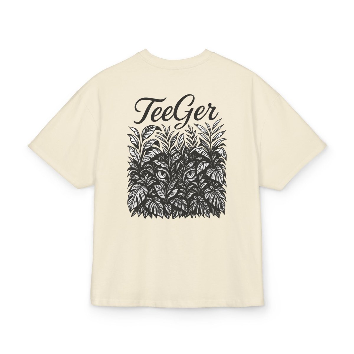 Taylor TeeGer Jungle Eyes - Oversized Mystery Backprint - TeeGerDesign - T-Shirt - Backprint