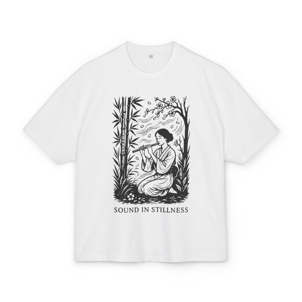 Taylor TeeGer Still Sound - Oversized Bamboo Garden Frontprint Shirt - TeeGerDesign - T-Shirt - BY163