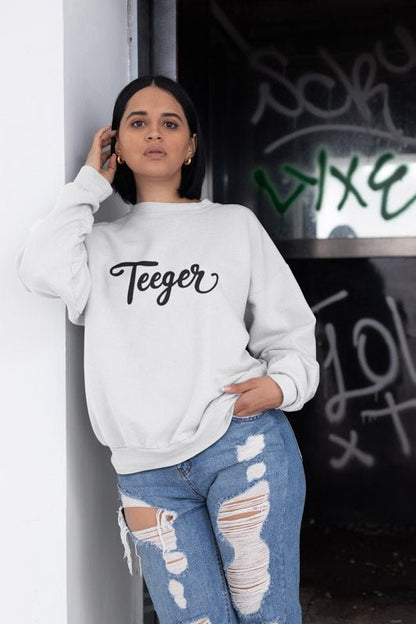 TeeGer Design Schreibschrift Sweatshirt - TeeGerDesign - Sweatshirt - Brand