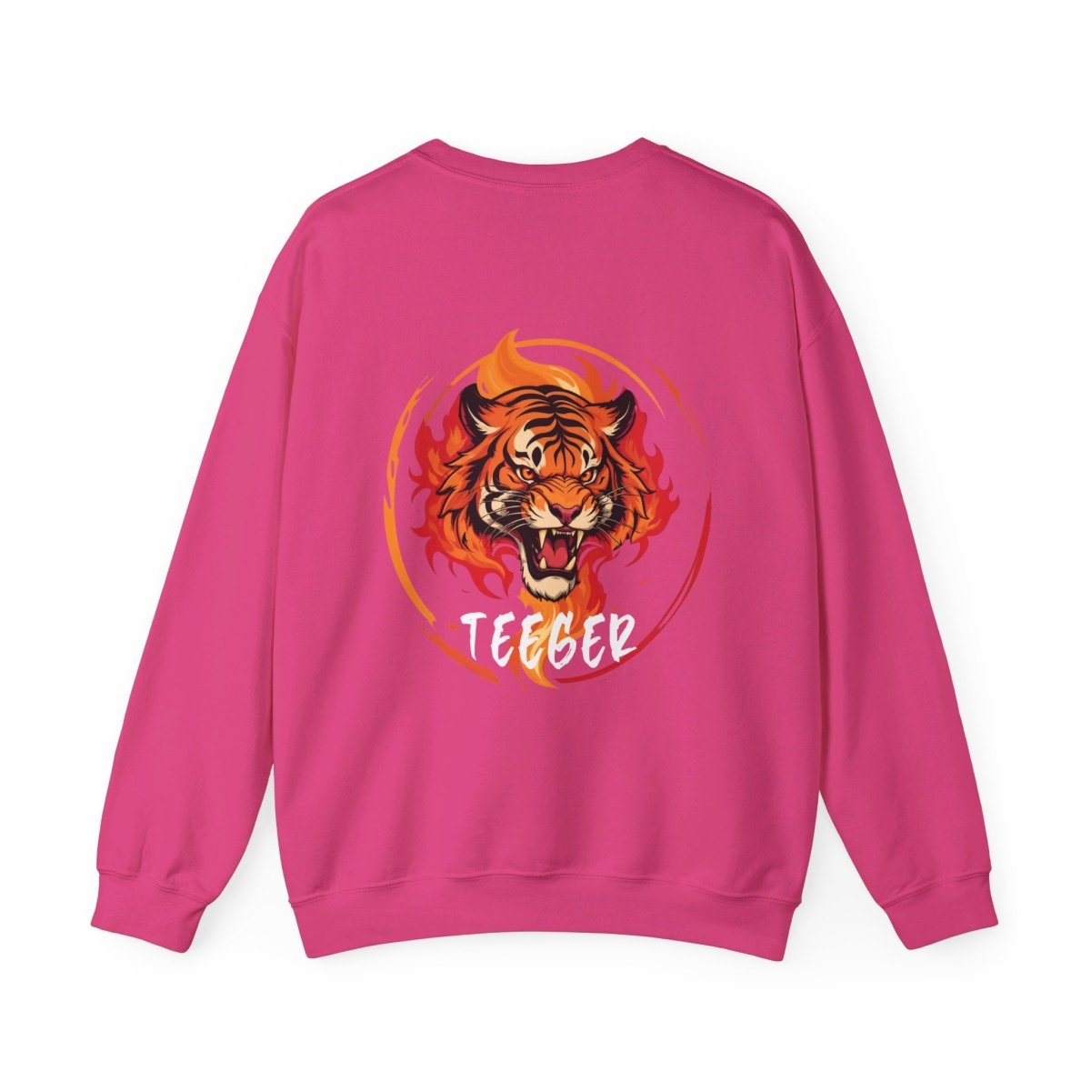 TeeGer Sweatshirt - Feuerkreis und Tiger Design - TeeGerDesign - Sweatshirt - Brand