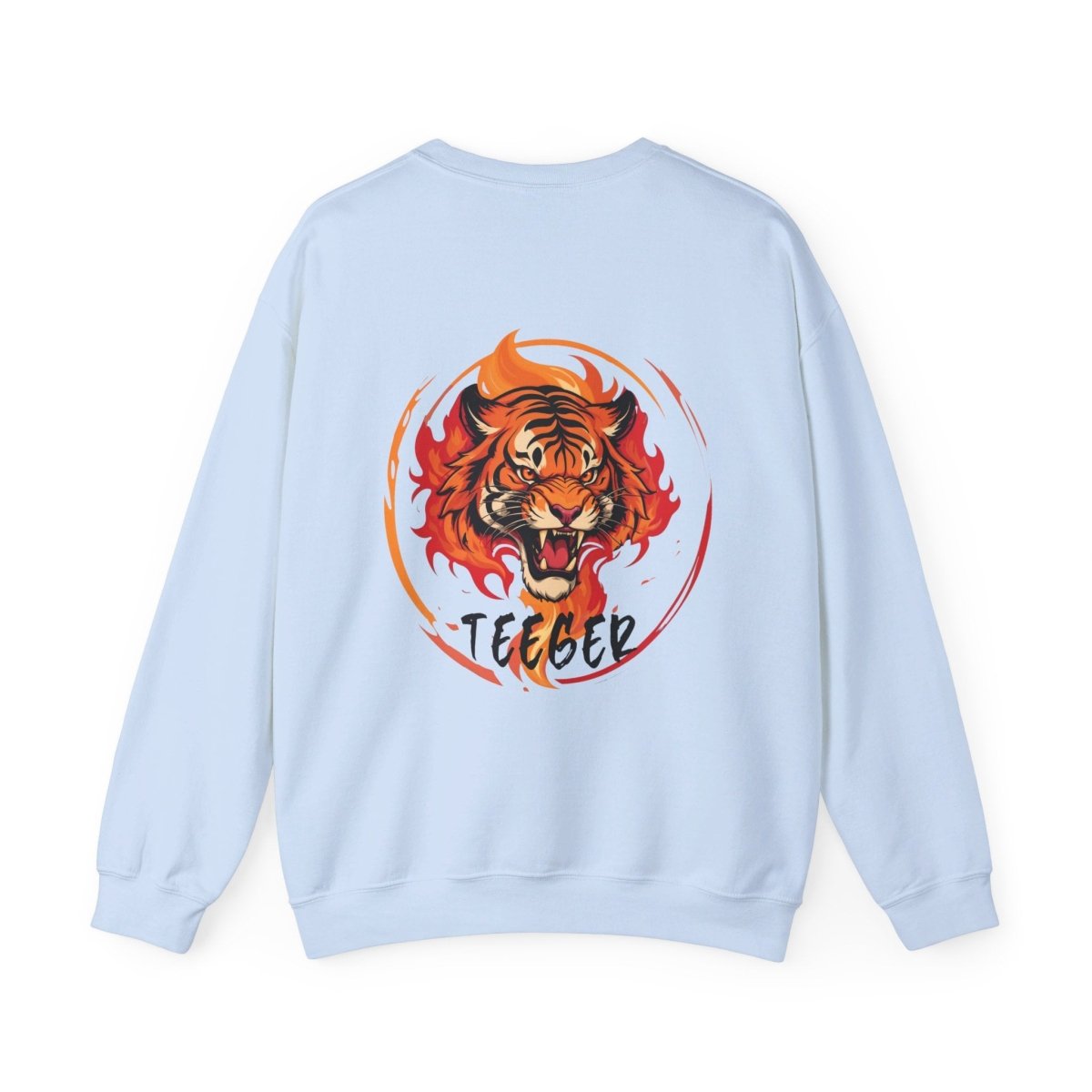 TeeGer Sweatshirt - Feuerkreis und Tiger Design - TeeGerDesign - Sweatshirt - Brand