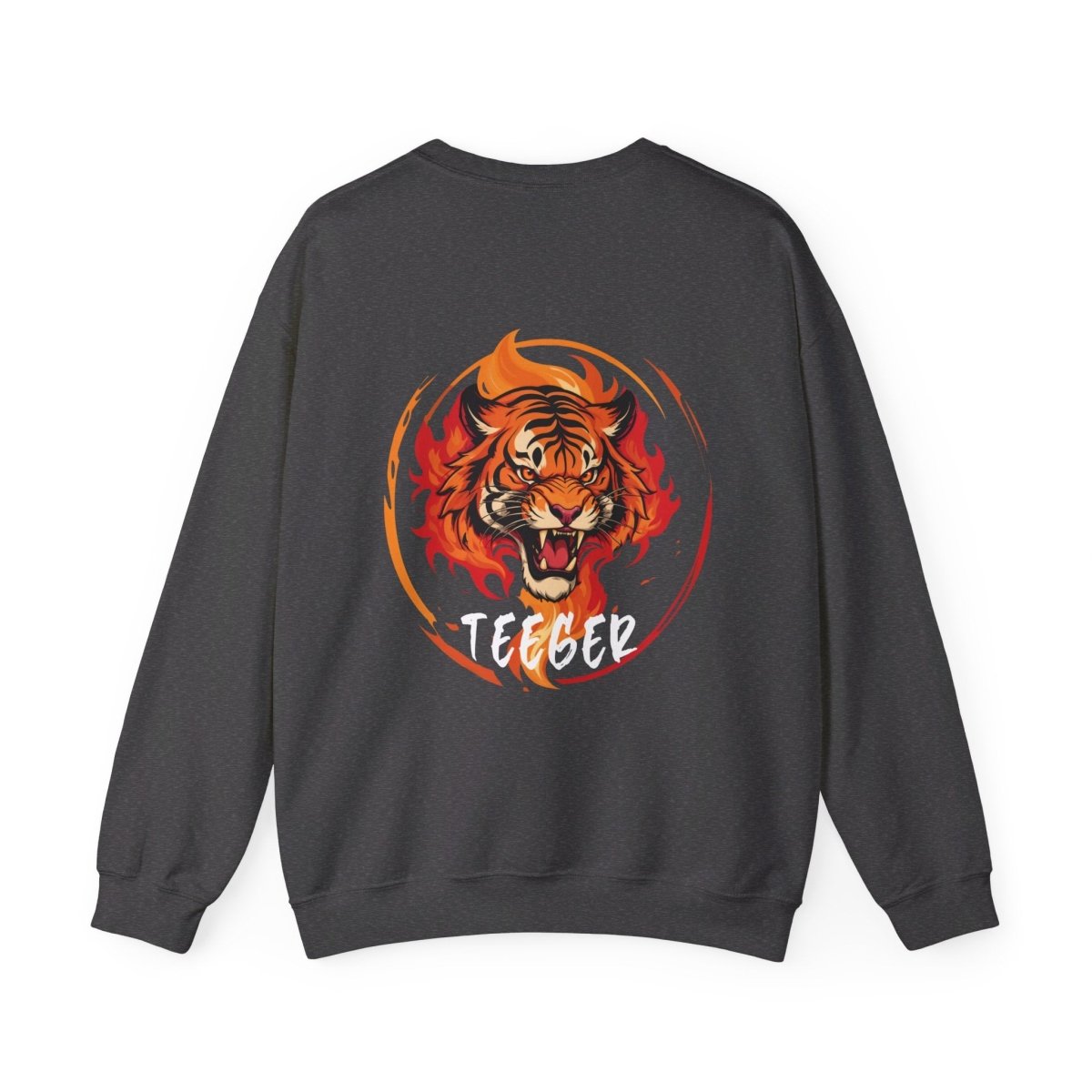 TeeGer Sweatshirt - Feuerkreis und Tiger Design - TeeGerDesign - Sweatshirt - Brand