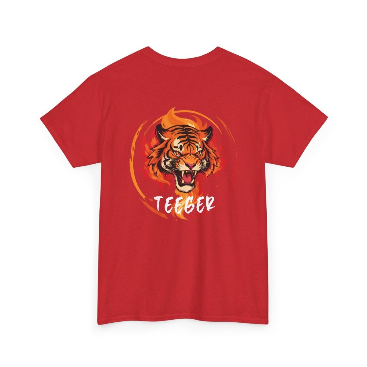 TeeGer T - Shirt - Feuerkreis und Tiger Design - TeeGerDesign - T - Shirt - Brand