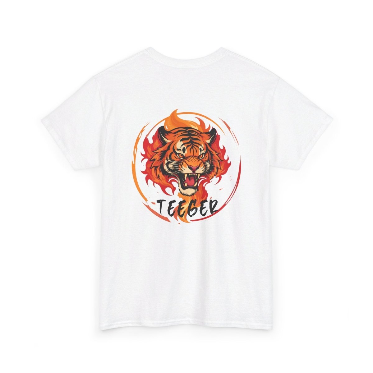 TeeGer T - Shirt - Feuerkreis und Tiger Design - TeeGerDesign - T - Shirt - Brand