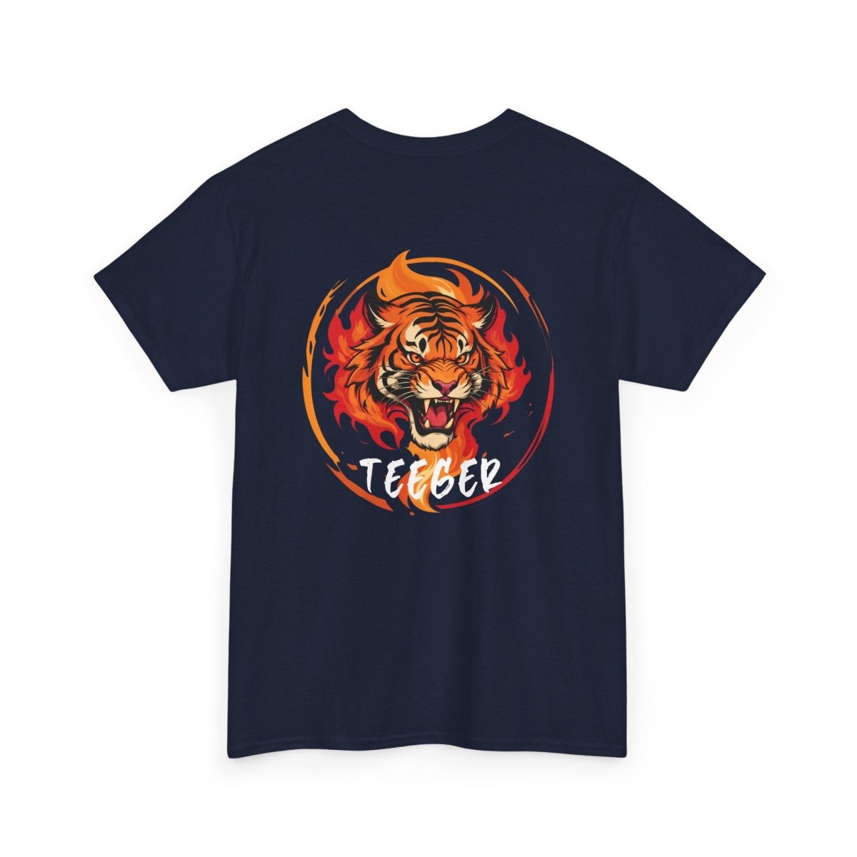 TeeGer T - Shirt - Feuerkreis und Tiger Design - TeeGerDesign - T - Shirt - Brand