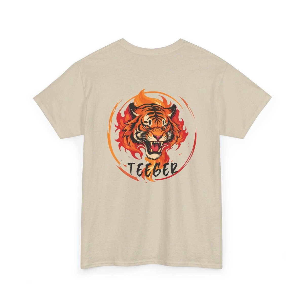 TeeGer T - Shirt - Feuerkreis und Tiger Design - TeeGerDesign - T - Shirt - Brand