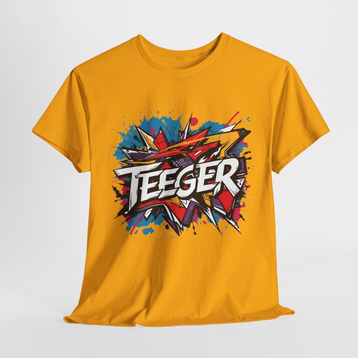 TeeGer T-Shirt – Kreatives Farbklecks Design - TeeGerDesign - T-Shirt - Brand