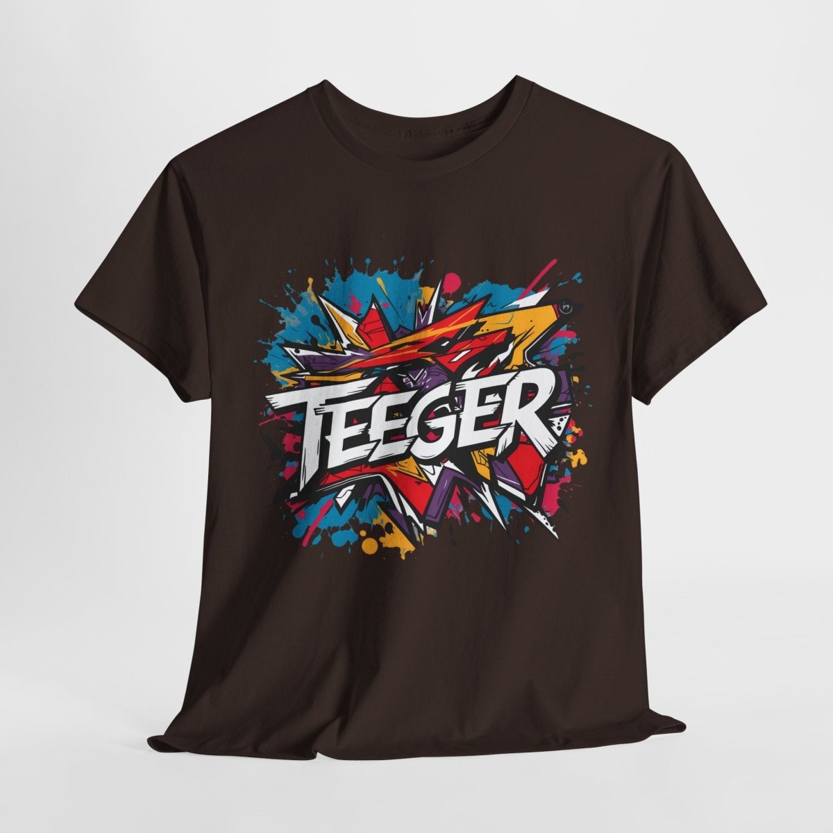 TeeGer T-Shirt – Kreatives Farbklecks Design - TeeGerDesign - T-Shirt - Brand