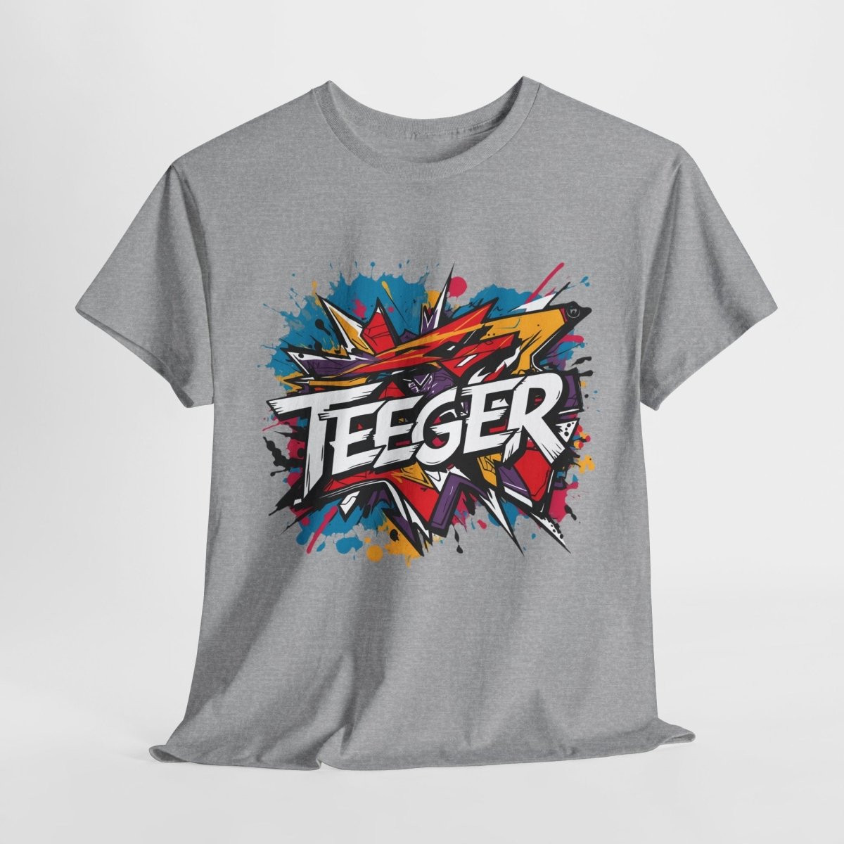 TeeGer T-Shirt – Kreatives Farbklecks Design - TeeGerDesign - T-Shirt - Brand