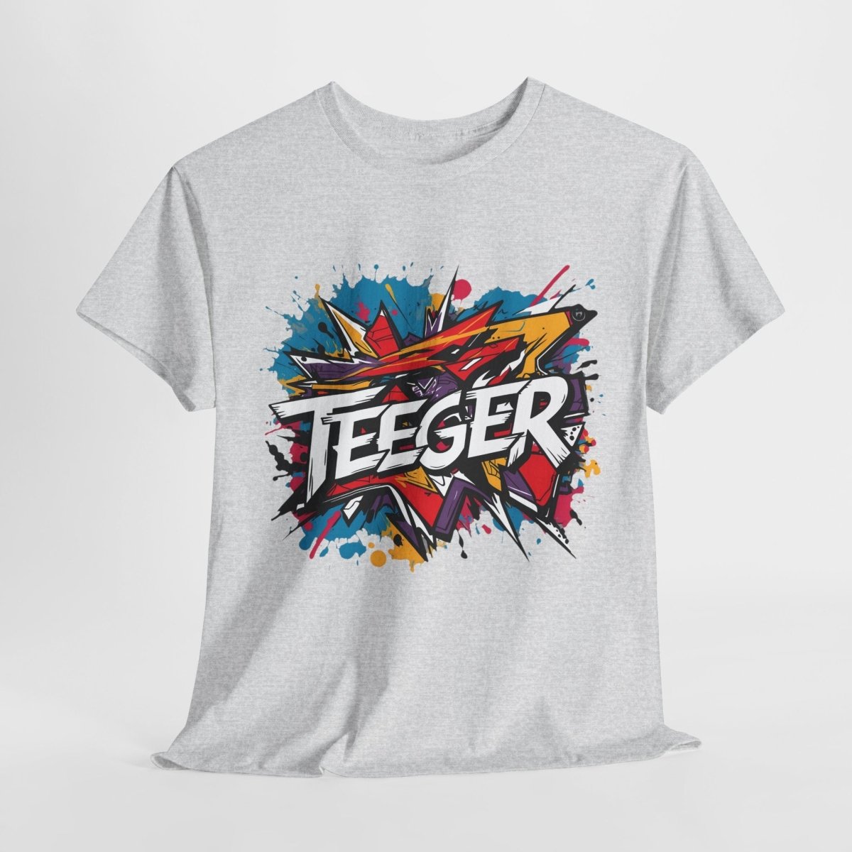 TeeGer T-Shirt – Kreatives Farbklecks Design - TeeGerDesign - T-Shirt - Brand