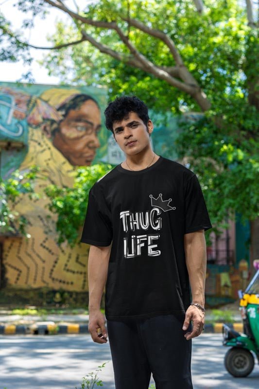 Thug Life T - Shirt - TeeGerDesign - T - Shirt - Crew neck