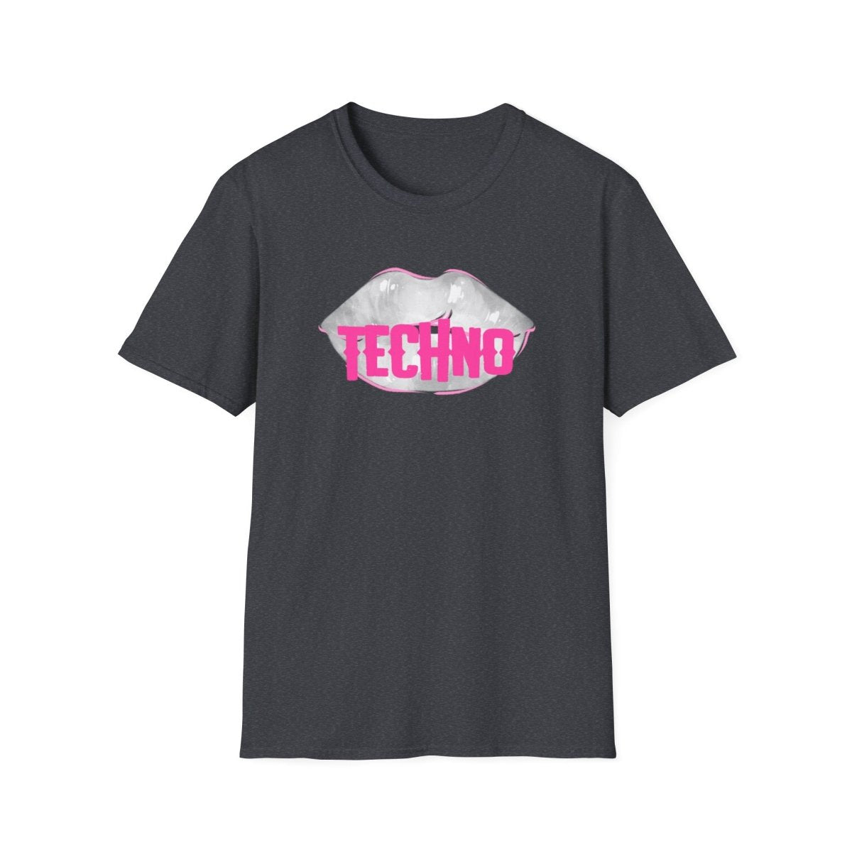 Trendiges Techno Lips T - Shirt - TeeGerDesign - T - Shirt - Cotton