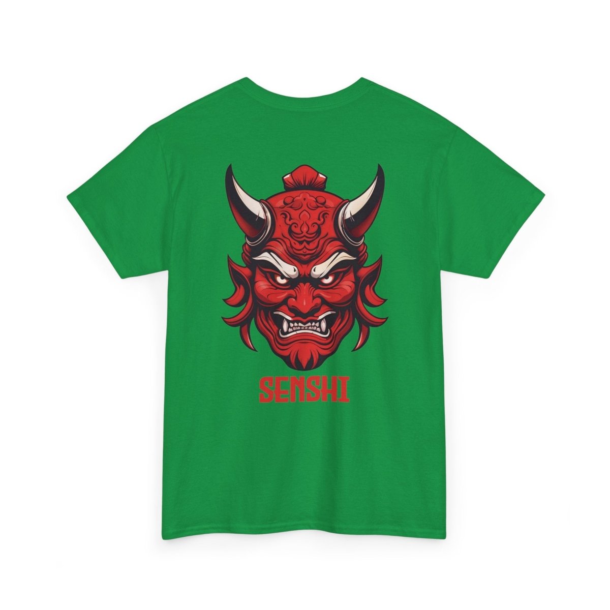 Unique Warrior Senshi T - Shirt mit Oni - Maske - TeeGerDesign - T - Shirt - Crew neck