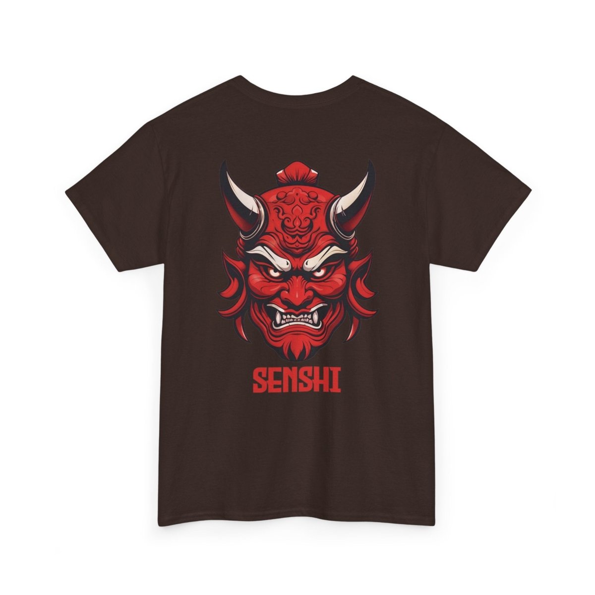 Unique Warrior Senshi T - Shirt mit Oni - Maske - TeeGerDesign - T - Shirt - Crew neck