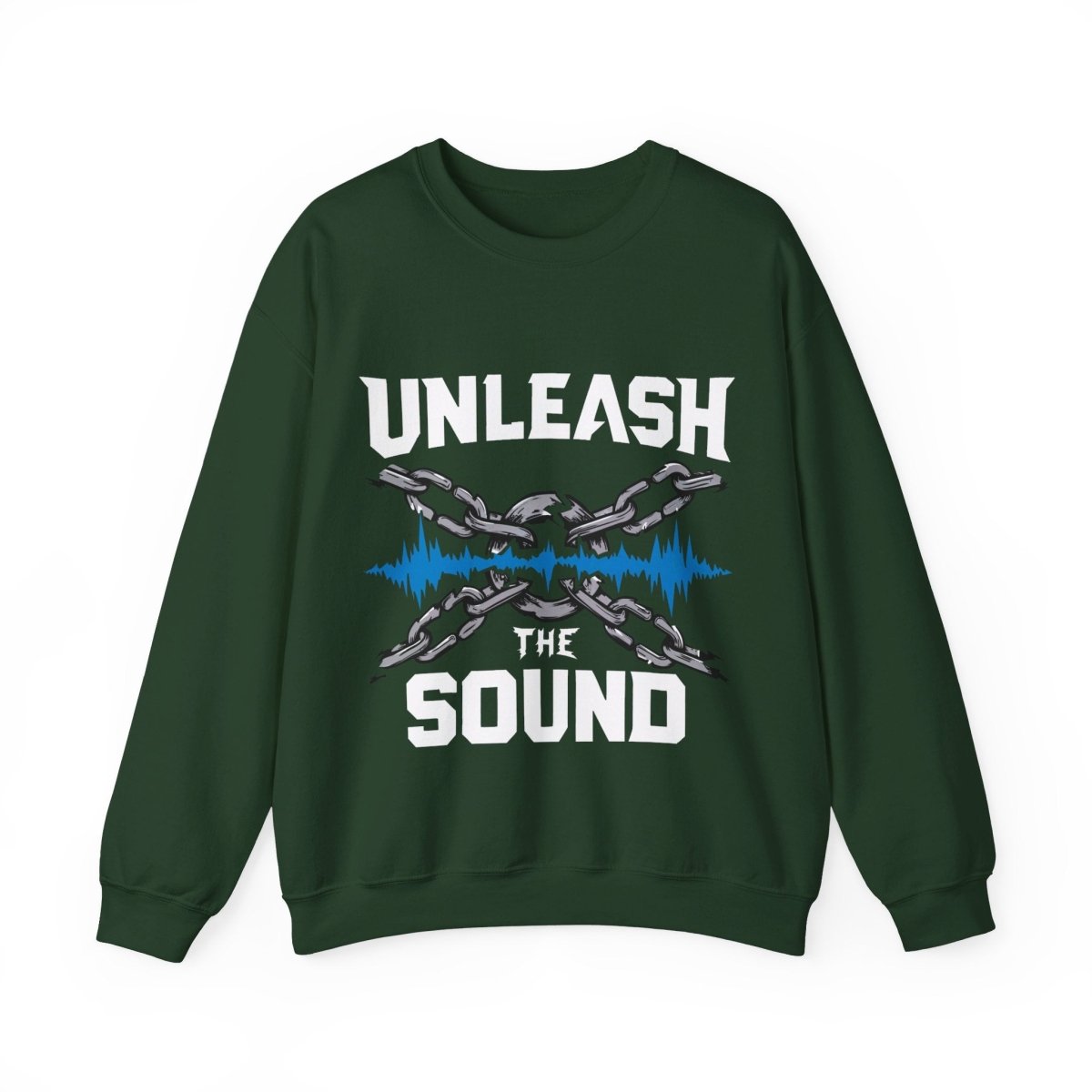 Unleash the Sound Sweatshirt - TeeGerDesign - Sweatshirt - Crew neck