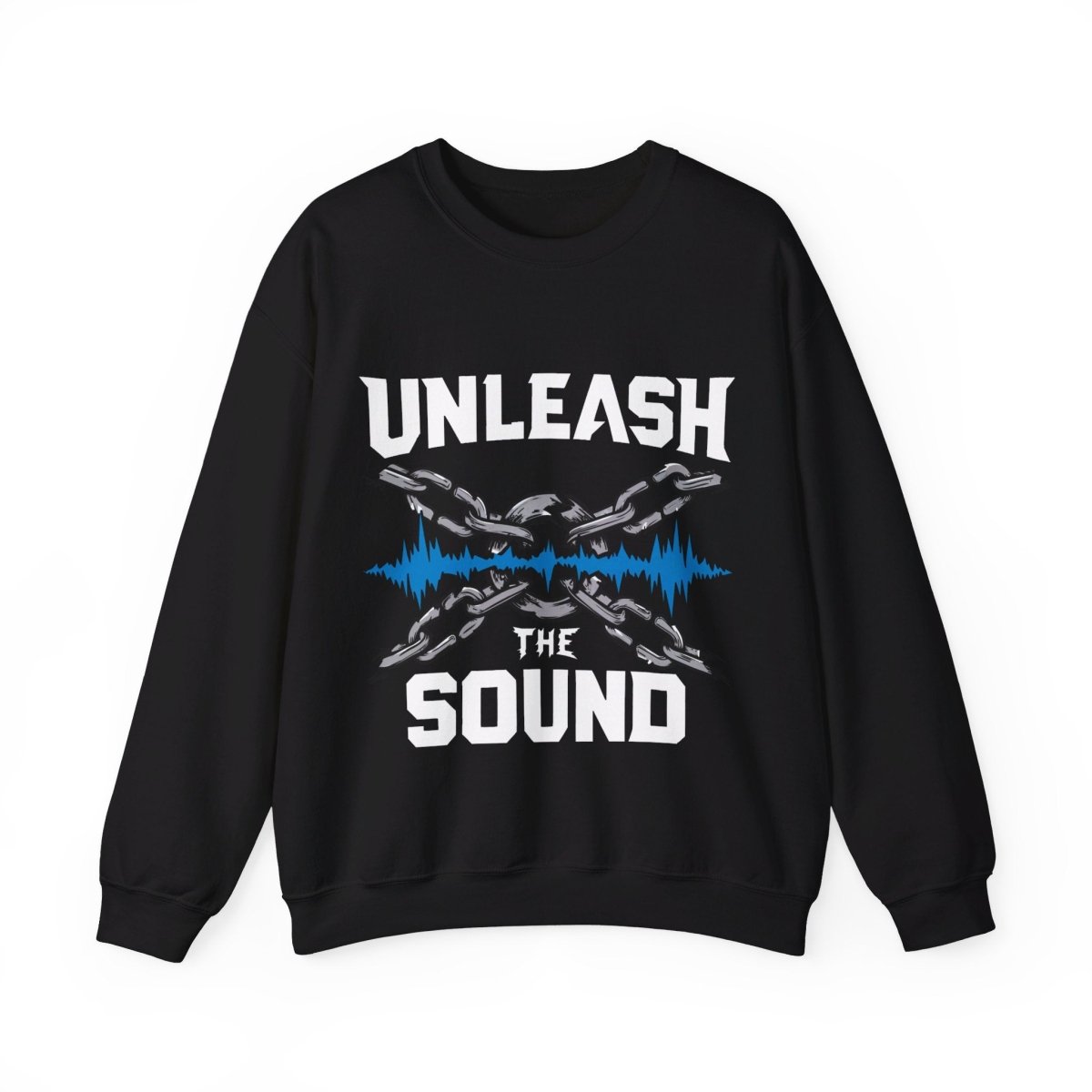 Unleash the Sound Sweatshirt - TeeGerDesign - Sweatshirt - Crew neck