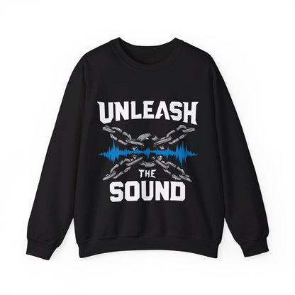 Unleash the Sound Sweatshirt - TeeGerDesign - Sweatshirt - Crew neck