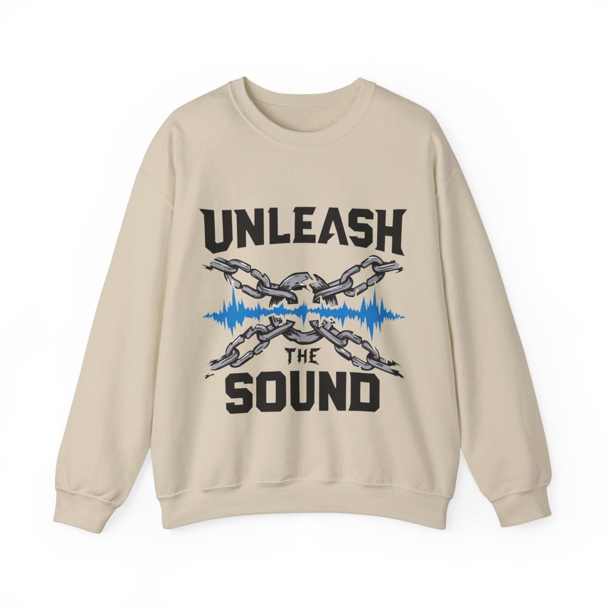 Unleash the Sound Sweatshirt - TeeGerDesign - Sweatshirt - Crew neck