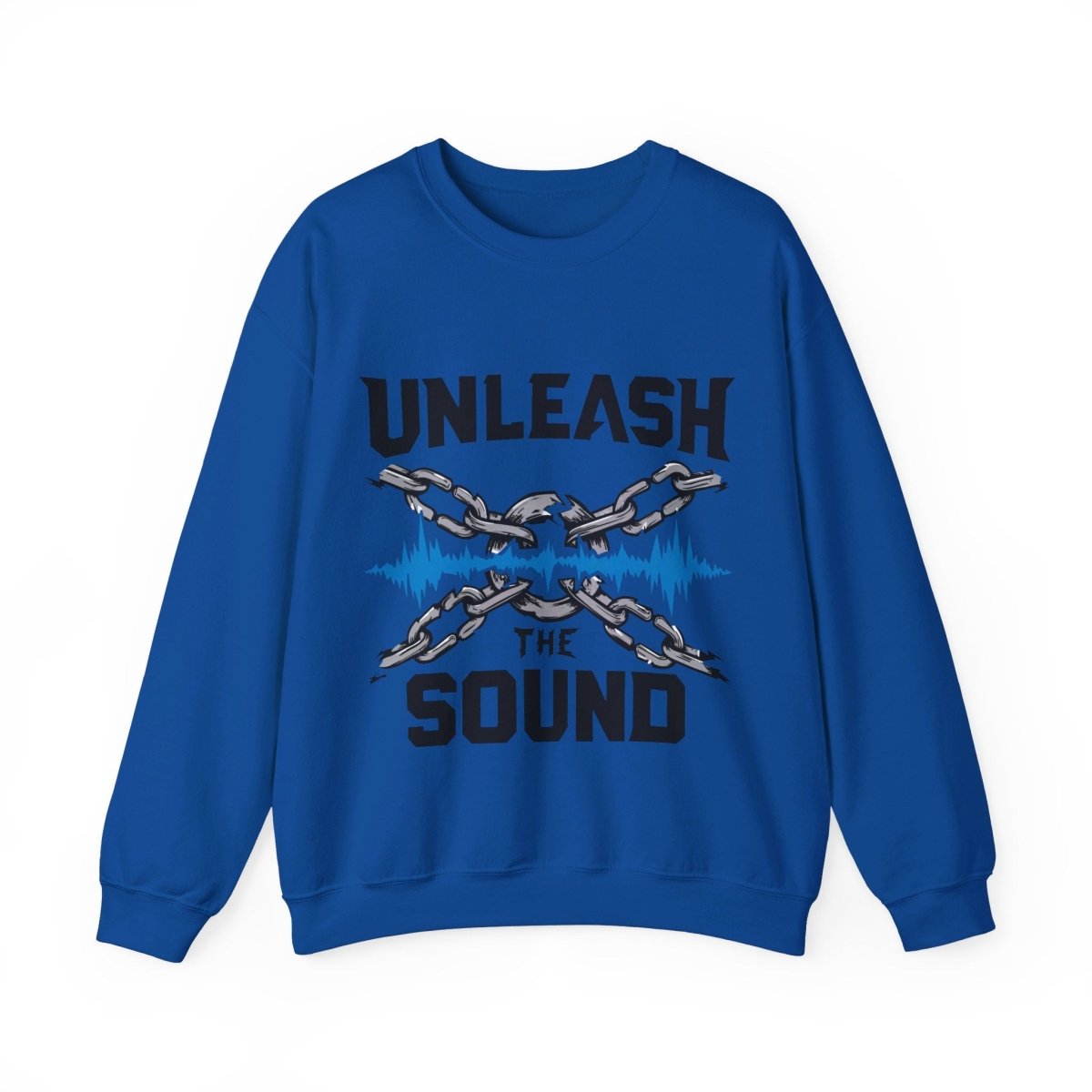 Unleash the Sound Sweatshirt - TeeGerDesign - Sweatshirt - Crew neck