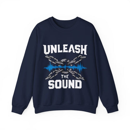 Unleash the Sound Sweatshirt - TeeGerDesign - Sweatshirt - Crew neck