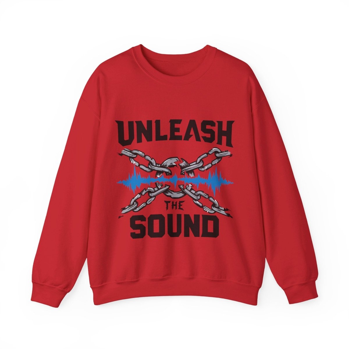 Unleash the Sound Sweatshirt - TeeGerDesign - Sweatshirt - Crew neck