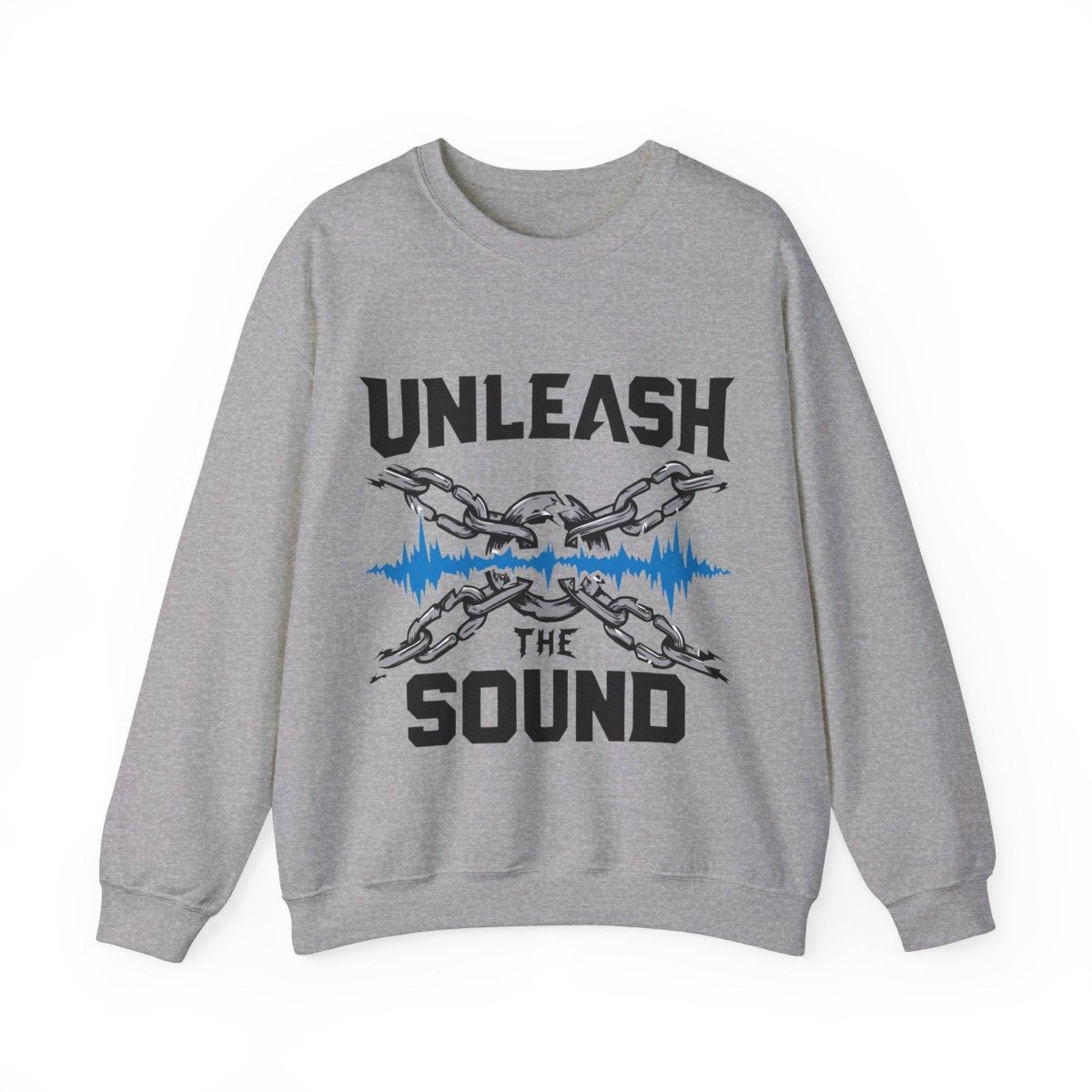 Unleash the Sound Sweatshirt - TeeGerDesign - Sweatshirt - Crew neck