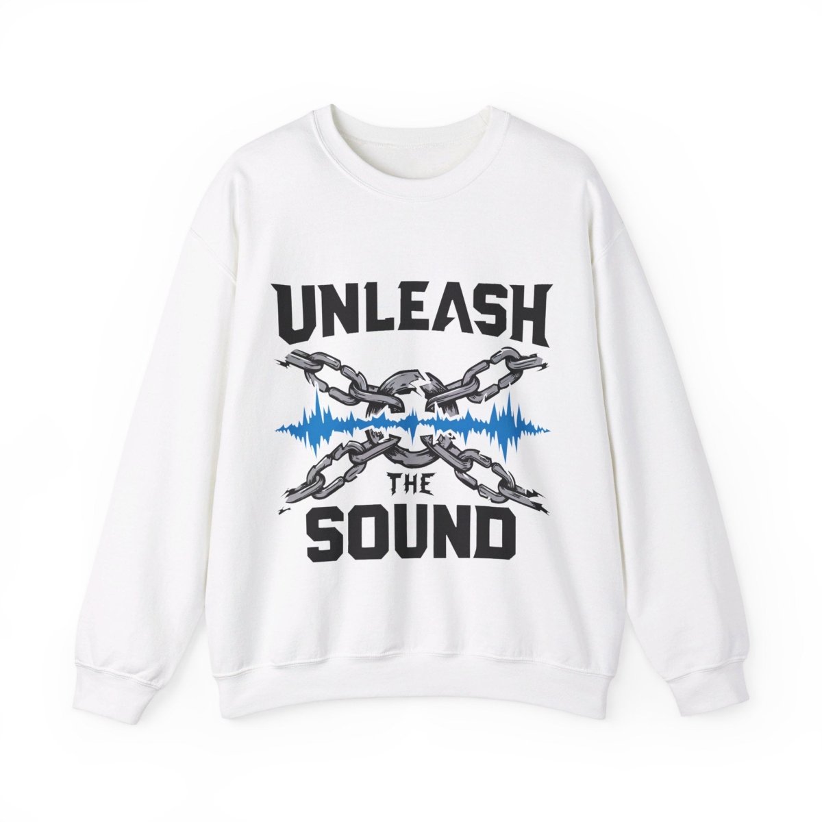 Unleash the Sound Sweatshirt - TeeGerDesign - Sweatshirt - Crew neck