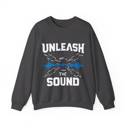 Unleash the Sound Sweatshirt - TeeGerDesign - Sweatshirt - Crew neck