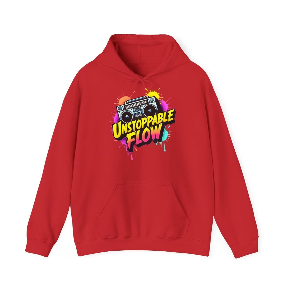 Unstoppable Flow - Boombox Hoodies - TeeGerDesign - Hoodie - DTG