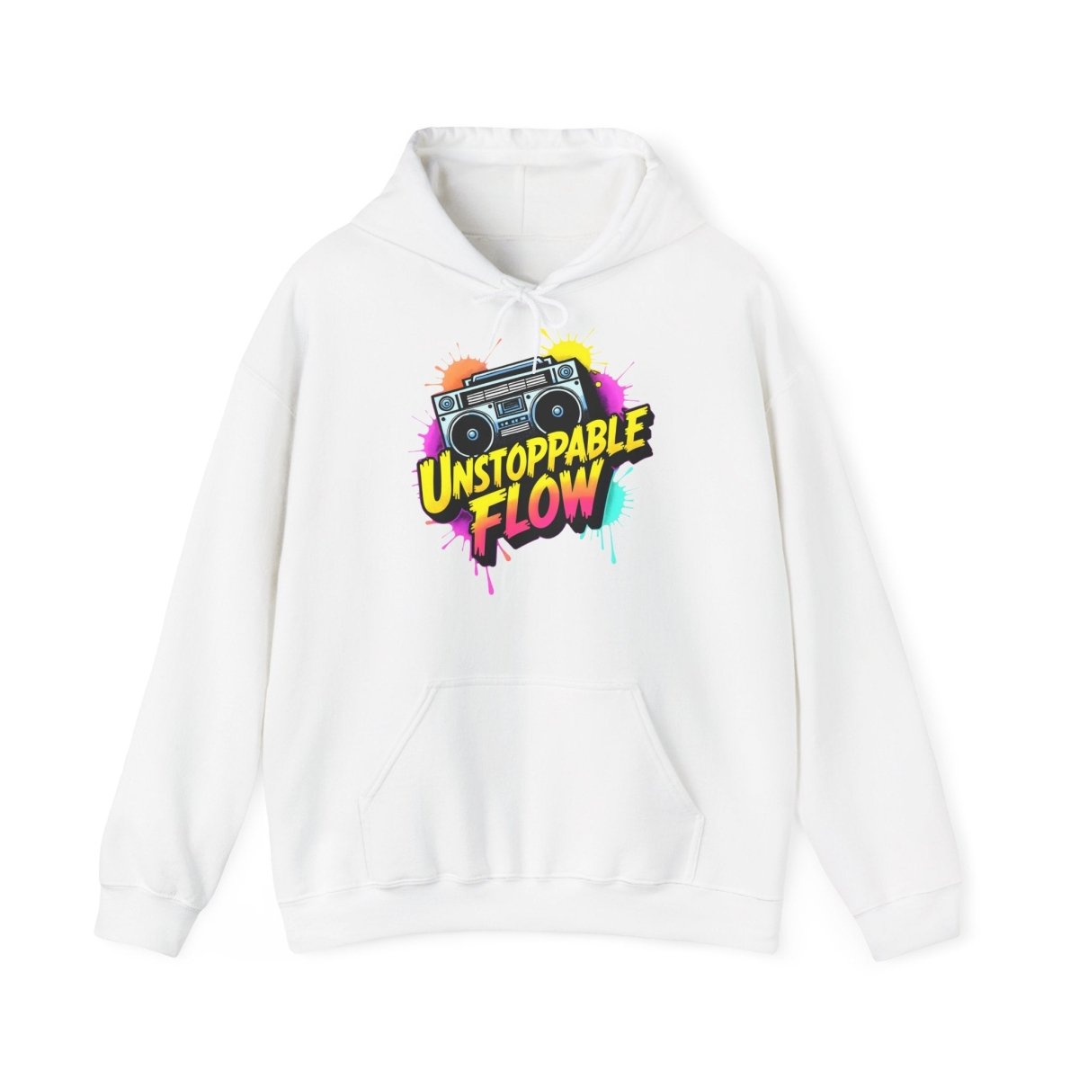 Unstoppable Flow - Boombox Hoodies - TeeGerDesign - Hoodie - DTG