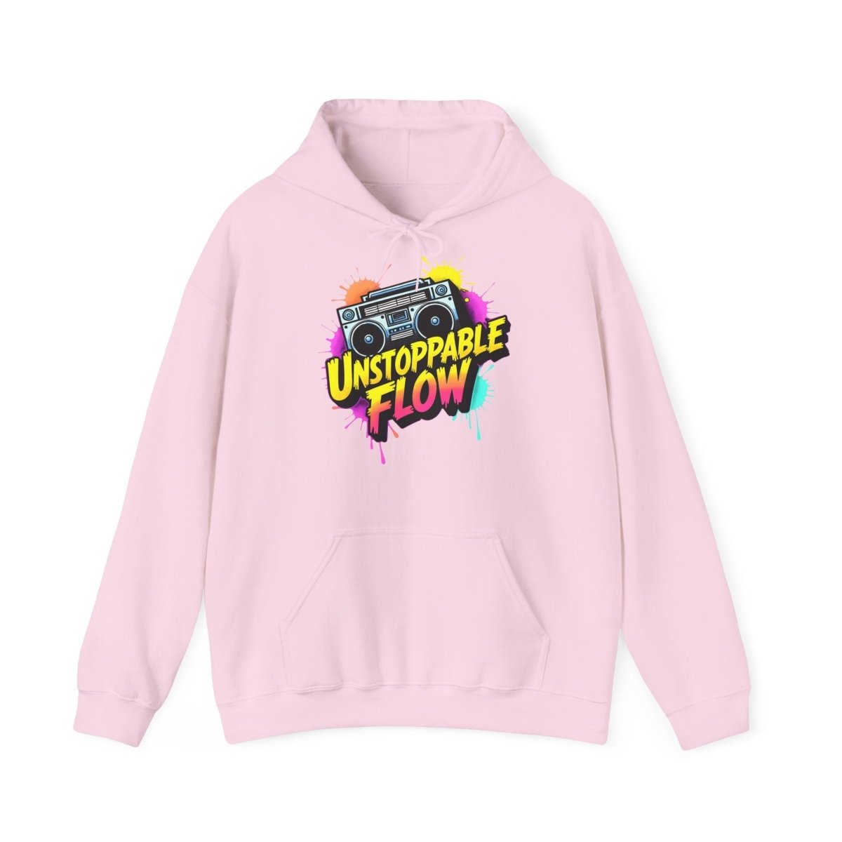 Unstoppable Flow - Boombox Hoodies - TeeGerDesign - Hoodie - DTG