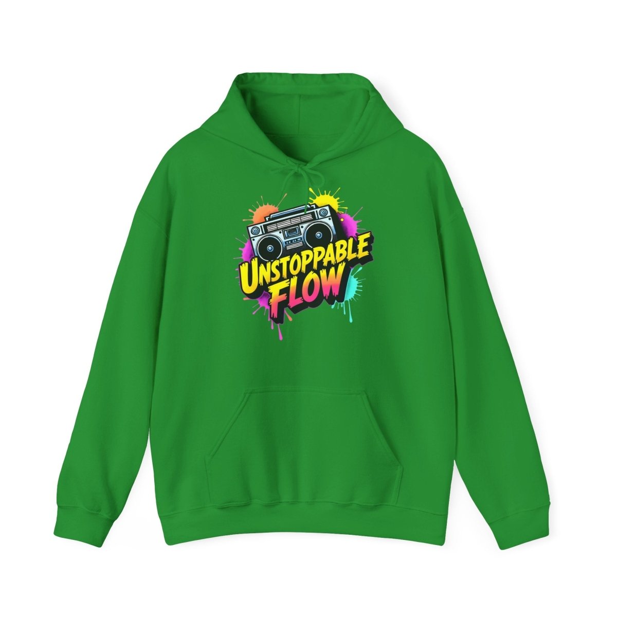 Unstoppable Flow - Boombox Hoodies - TeeGerDesign - Hoodie - DTG