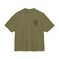 Vexy TeeGer Head or Heart - Oversized Balance Frontprint Shirt - TeeGerDesign - T-Shirt - BY163