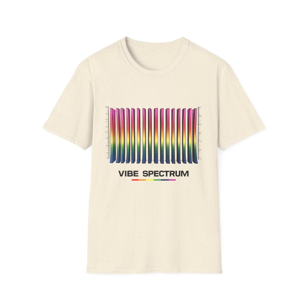 Vibe Spectrum T-Shirt – Farbenfrohes Design - TeeGerDesign - T-Shirt - Cotton