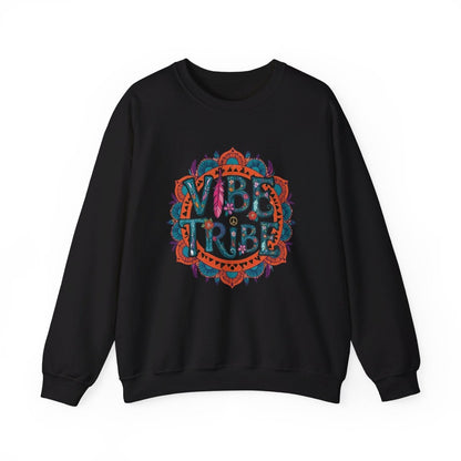 Vibe Tribe Sweatshirt - TeeGerDesign - Sweatshirt - Crew neck