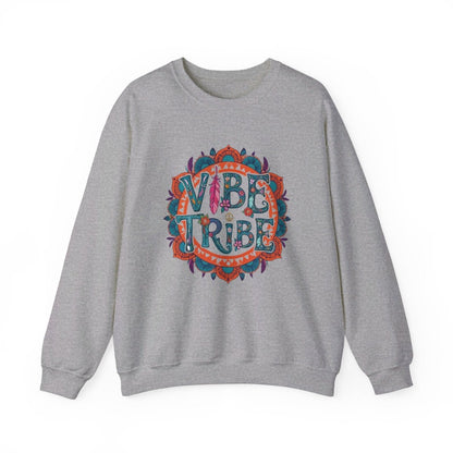 Vibe Tribe Sweatshirt - TeeGerDesign - Sweatshirt - Crew neck