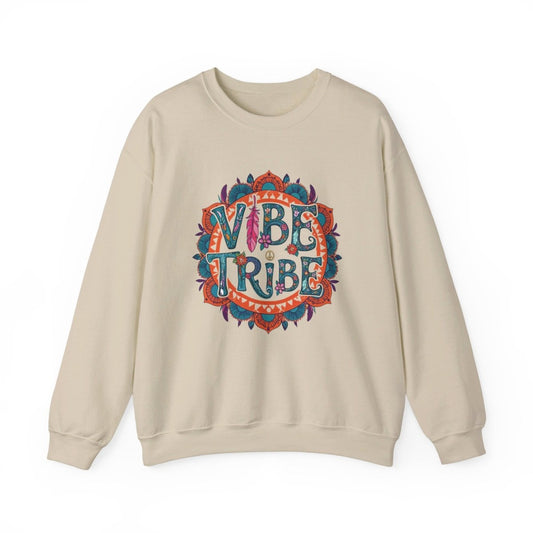 Vibe Tribe Sweatshirt - TeeGerDesign - Sweatshirt - Crew neck