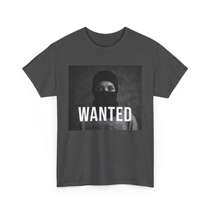 Wanted T - Shirt mit maskierter Frau - TeeGerDesign - T - Shirt - Crew neck